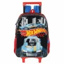 Mochila de Rodinhas Infantil - Hot Wheels - Preta - Luxcel