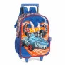 Mochila de Rodinhas Infantil - Hot Wheels - Shark Azul - Luxcel