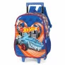 Mochila de Rodinhas Infantil - Hot Wheels - Shark Azul - Luxcel