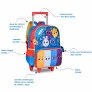 Mochila de Rodinhas Infantil - Bolofofos - Clio Style