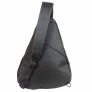 Mochila Transversal - Clio Sport - Saída pra Fone - Preta e Vermelha - Clio Style