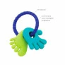 Mordedor de Silicone para Bebê - Mãozinha e Pezinho - Azul e Verde - Buba