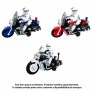 Moto de Fricção - Polícia - Luz e Som - Sortida - DM Toys