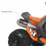 Moto Elétrica Infantil - Moto SuperSport 6V - Preta - Bandeirante
