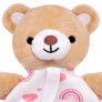Naninha de Bebê com Prendedor - Ursinha - Rosa - Buba