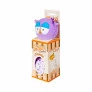 Naninha de Bebê com Prendedor - Corujinha - Lilás - Anjos Baby