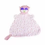 Naninha de Bebê com Prendedor - Corujinha - Rosa - Anjos Baby