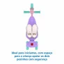 Patinete Infantil - 3 Rodas - Primeiro Rosa - Bandeirante