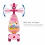 Patinete Infantil - 3 Rodas - Sweet Game - Rosa - Bandeirante