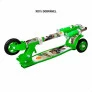 Patinete Infantil 3 Rodas - New Top - Dinossauro - Verde - DM Toys