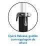 Patinete Infantil Ajustável - Skatenet Led - Vermelho - Bandeirante