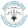 Patinete Infantil Ajustável - Skatenet Max Led - Black - Bandeirante