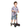 Patinete Infantil Ajustável - Skatenet Max Led - Black - Bandeirante