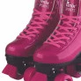Patins Rosa Roller Skate Glitter Ajustável 31 a 34 - Fenix 