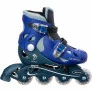 Patins Inline - Kit de Proteção - Ajustável - 30 a 33 - Azul - Fenix