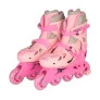 Patins Inline - Kit de Proteção - Ajustável - 30 a 33 - Rosa - Fenix