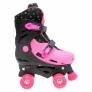 Patins Quad - Roller Ajustável - 33 a 36 - Pink Glitter - DM Radical