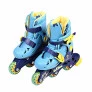 Patins Tri-Line/In-Line Ajustáveis com Acessórios - 26/29 - Azul - Fênix