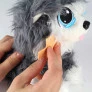 Pelúcia Adota Pets com Acessórios - Cachorro Husky Ozzy - Multikids