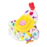 Pelúcia Interativa - Adotados - Galinha Dançante - Roxanne - Azul - Fun