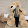 Pelúcia Gigante - 1,90m - Urso Fofuxo - Doce de Leite - W.U. Bichos de Pelúcia