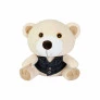 Pelúcia Infantil - 20 cm - Ursinho Cabeça com Colete - Anjos Baby
