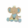 Pelúcia Infantil - 21 cm - Pequerruchos - Elefantinho - Azul - Anjos Baby