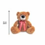 Pelúcia Infantil - 24 cm - Urso Fofuxo - P - Mel - W.U. Bichos de Pelúcia