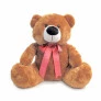Pelúcia Infantil - 24 cm - Urso Fofuxo - P - Mel - W.U. Bichos de Pelúcia