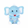 Pelúcia Infantil - 25 cm - Elefantinho Cabeça - Anjos Baby