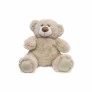 Pelúcia Infantil - 27 cm - Urso Didi - P - Areia - W.U. Bichos de Pelúcia