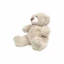 Pelúcia Infantil - 27 cm - Urso Didi - P - Areia - W.U. Bichos de Pelúcia