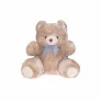 Pelúcia Infantil - 28 cm - Urso Dengo - P - Areia - W.U. Bichos de Pelúcia