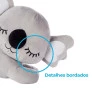 Pelúcia Infantil - 30 cm - Coala - P - Cinza - W.U. Bichos de Pelúcia