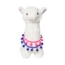 Pelúcia Infantil - 30 cm - Lhama - P - Branco - W.U. Bichos de Pelúcia