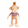 Pelúcia Infantil - 40 cm - Pernão - Macaco Chiquinho - Anjos Baby