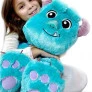 Pelúcia Infantil - 45 cm - Disney - Monstros SA - Sulley Big Feet - Fun Divirta-se