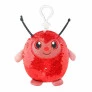 Pelúcia Infantil - Shimmeez - Joaninha - Vermelho-Prata - Toyng