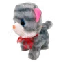 Pelúcia Interativa - PlayFull Pets - Anda e Mia - Gatinha Cinza - Toyng