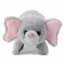 Pelúcia Interativa - PlayFull Pets - Elefantinho - Cinza - Toyng