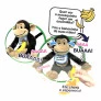 Pelúcia Interativa - PlayFull Pets - Macaquinho Divertido - Toyng