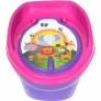 Penico Troninho Infantil Musical - Bichinhos - Rosa e Lilás - Styll Baby