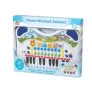 Piano e Teclado Musical Infantil Animal - Azul - Braskit