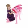 Piano Infantil com Banquinho - Beat Bop - Sinfonia - Rosa - Winfun - Yes Toys