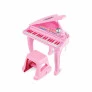 Piano Infantil com Banquinho - Beat Bop - Sinfonia - Rosa - Winfun - Yes Toys