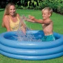 Piscina Infantil Azul Cristal Inflável - Redonda - 156 Litros - INTEX