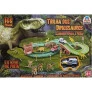 Pista com Carrinho - Trilha dos Dinossauros - 166 Peças - Braskit
