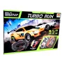 Pista de Corrida com Carrinhos - Auto Pista Turbo Run - Oval - DM Toys