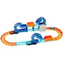 Pista Turbo Looping Triplo com Carrinho Dupla Cor e Led - Braskit