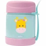 Potinho com Talher - Aço Inox - Térmico - 320ml - Animal Fun - Girafa - Buba